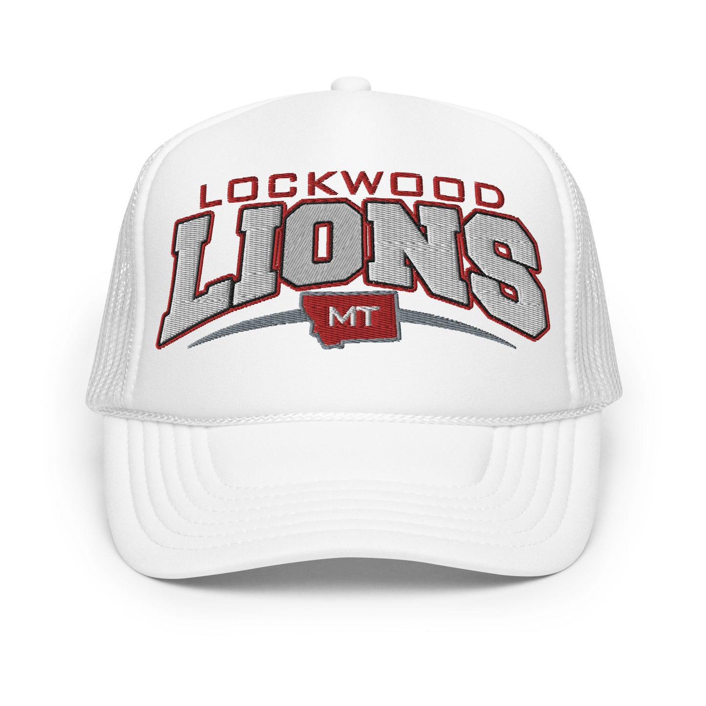 LHS Foam Trucker Hat - Lockwood Lions