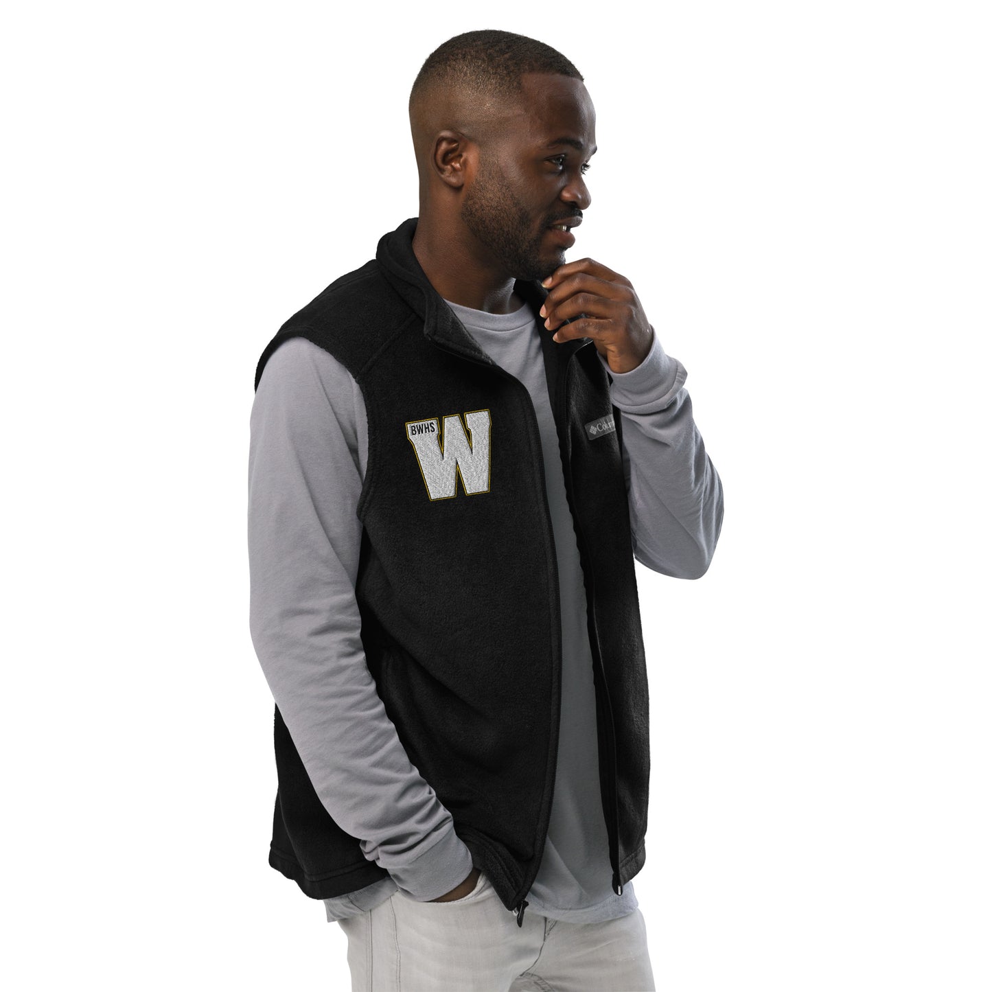 BWHS Men’s Columbia Fleece Vest - Golden Bears