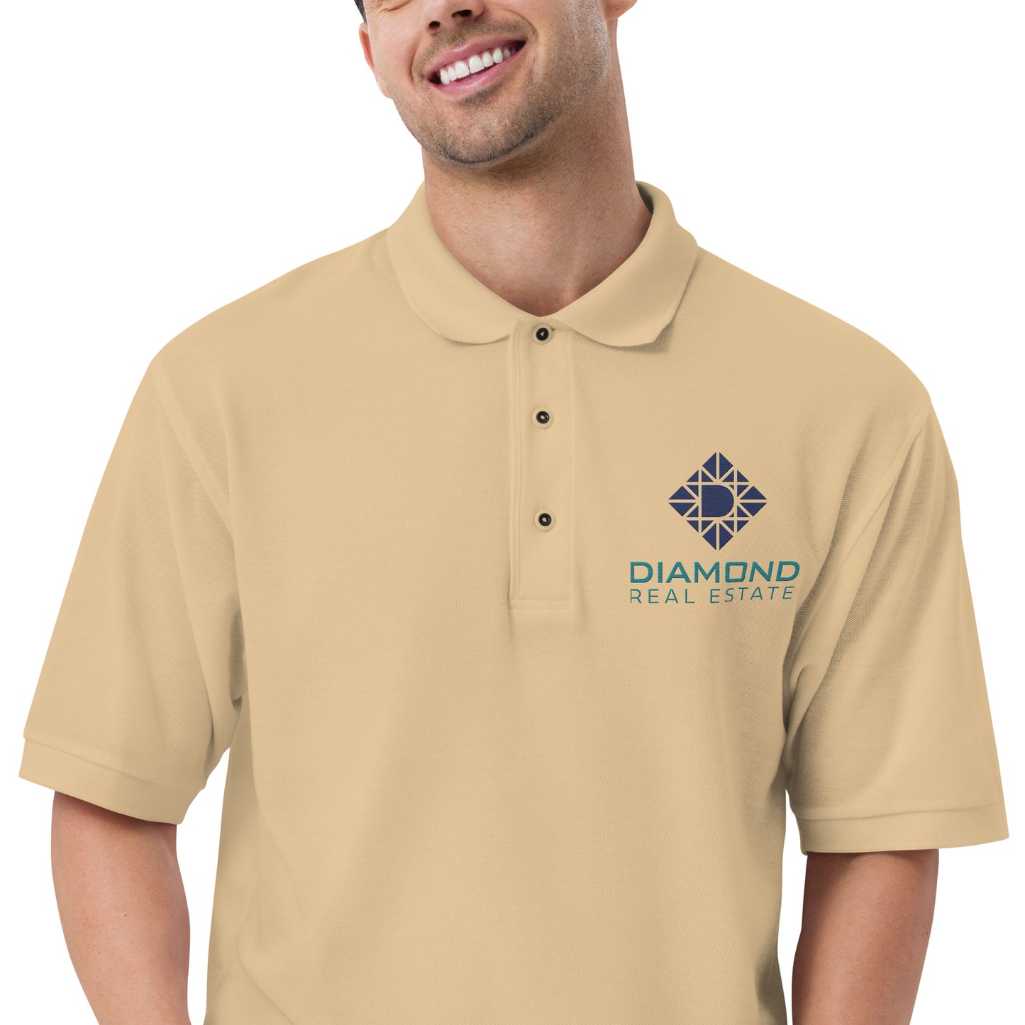 Diamond Real Estate Men's Premium Polo