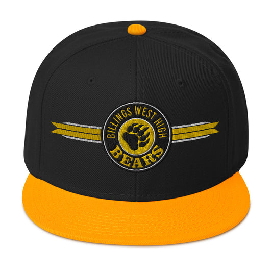 BWHS Snapback Hat - Golden Bears Emblem