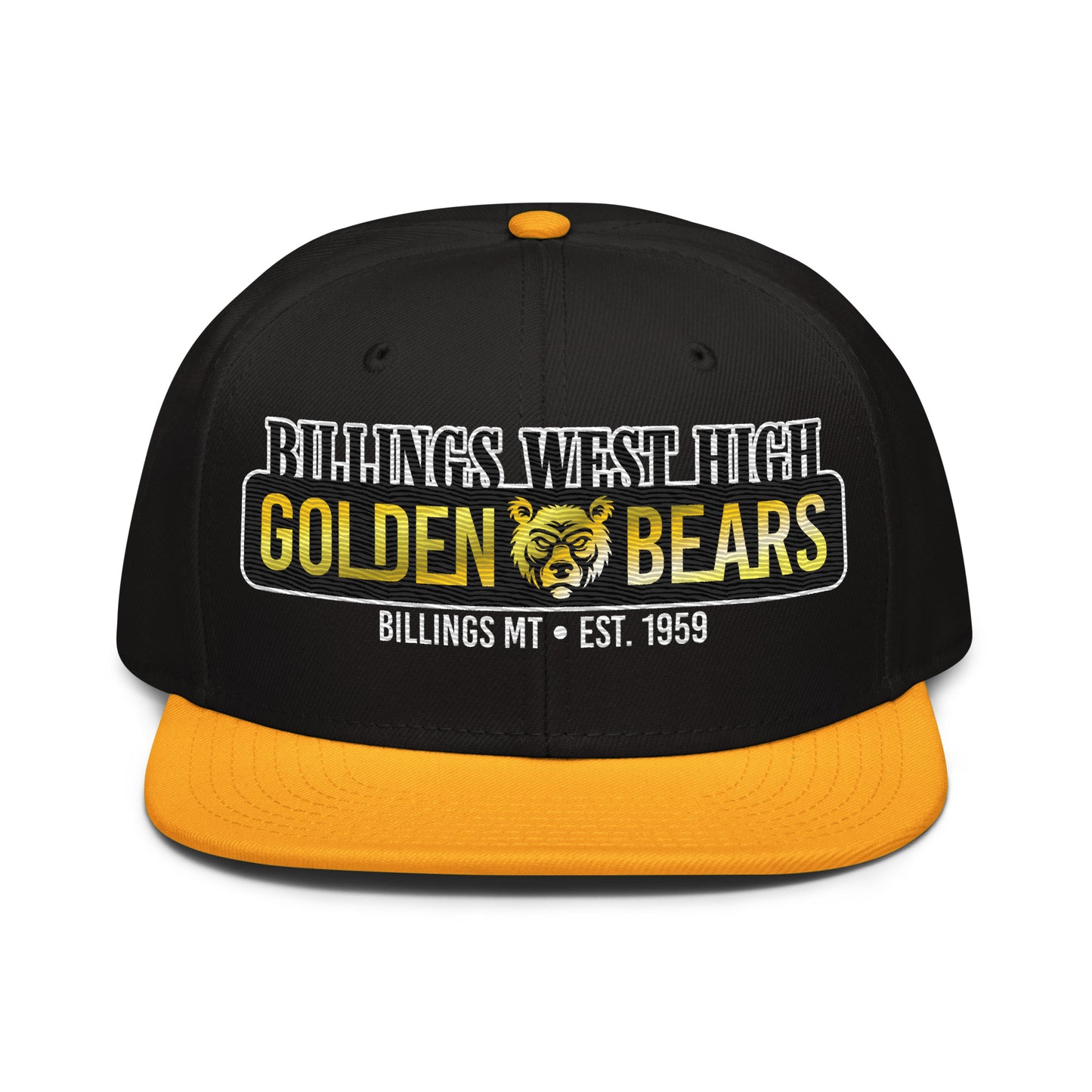 BWHS Snapback Hat - Golden Bears