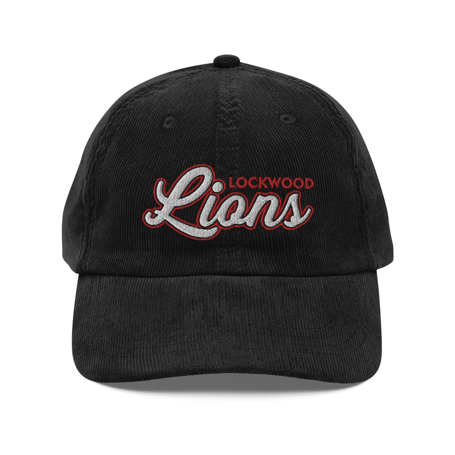 LHS Vintage Corduroy Cap - Lockwood Lions