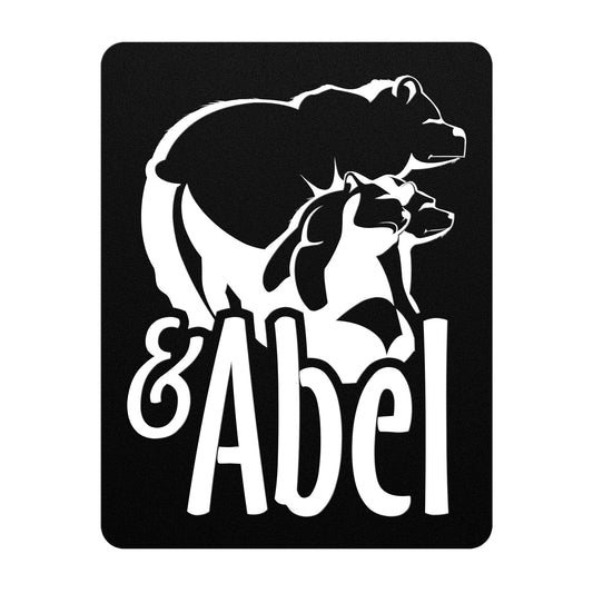 AndAbelArt Laser Cut Sign